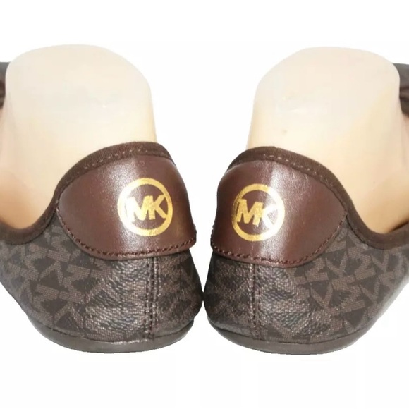 Michael Kors Juliette Ballet Flat in Brown Size 9 - Picture 5 of 9